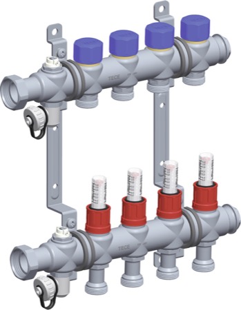 Коллектор тесе для теплого пола