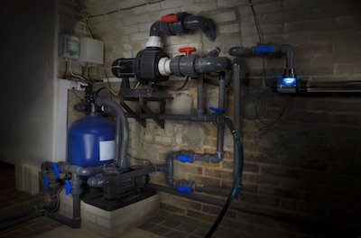 Станция водоподготовки с УФ модулем обеззараживания питьевой воды